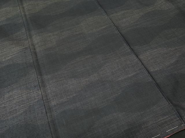 平和屋着物■本場大島紬　薩摩結城　横段文　正絹　逸品　CABJ3087ev