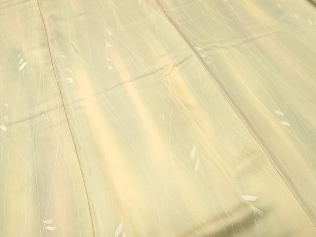平和屋着物■上質な小紋　枝葉文　暈し染め　正絹　逸品　CABJ3091ev