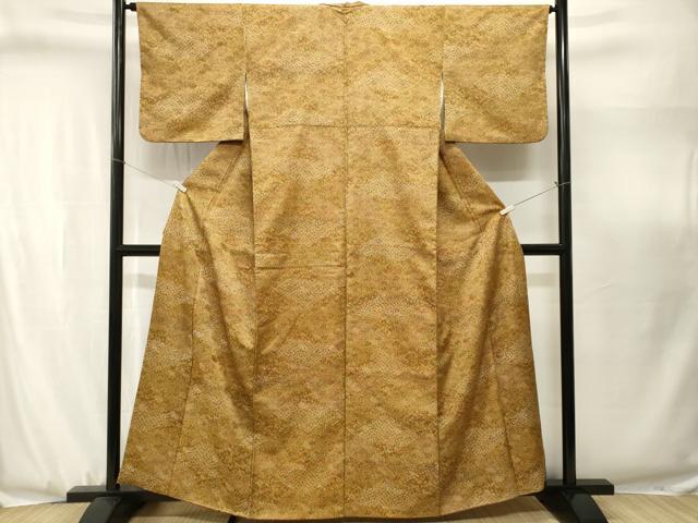 平和屋着物■上質な小紋　花霰文　正絹　逸品　CABJ3100ev