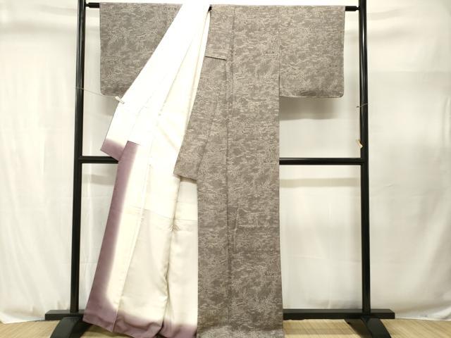 平和屋着物■江戸小紋　御所解文　正絹　逸品　CABJ3113ev