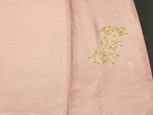 平和屋着物■江戸小紋　作家物　鮫小紋柄　正絹　逸品　CABJ3137ev