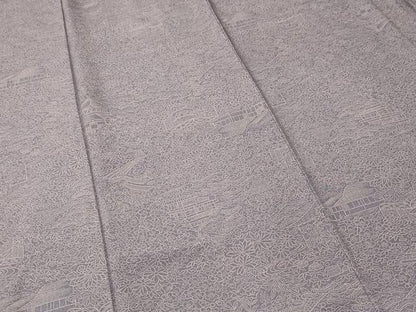 平和屋着物■江戸小紋　風景文　正絹　逸品　CABJ3143ev