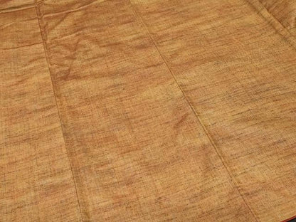 平和屋着物■上質な紬　霞文　正絹　逸品　CABJ3145ev