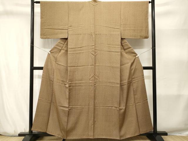 平和屋着物■上質な小紋　小花尽くし　正絹　逸品　CABJ3172ev
