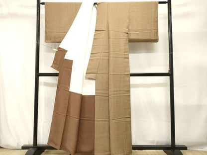 平和屋着物■上質な小紋　小花尽くし　正絹　逸品　CABJ3172ev