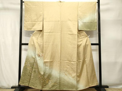 平和屋着物■中国三大刺繍　スワトウ刺繍　総刺繍　訪問着　暈し染め　金銀彩　正絹　逸品　CABJ3176ev