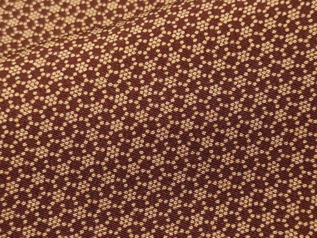 平和屋着物■江戸小紋　麻の葉文様　正絹　逸品　CABJ3188ev