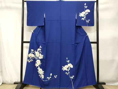 平和屋着物■訪問着　草花文　正絹　逸品　CABJ3200ev