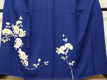 平和屋着物■訪問着　草花文　正絹　逸品　CABJ3200ev