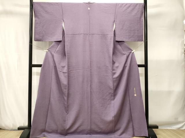 平和屋着物■本草木染作家　圓啓　江戸小紋　鮫小紋柄　正絹　逸品　CABJ3206ev