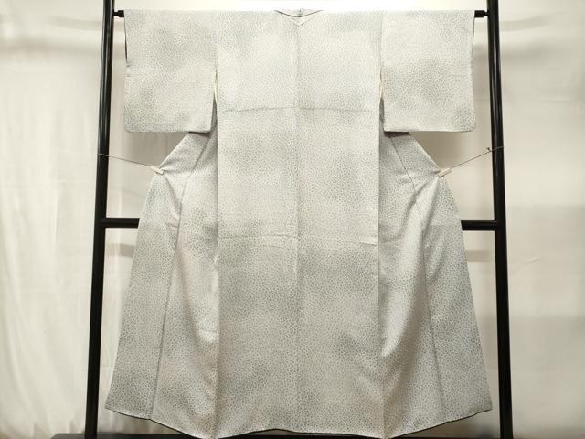平和屋着物■上質な小紋　花尽くし　暈し染め　正絹　逸品　CABJ3208ev
