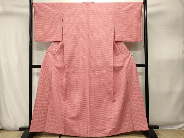 平和屋着物■小紋　網目文　洗える着物　CABJ3224ev