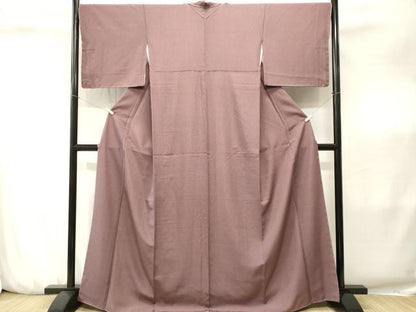平和屋着物■江戸小紋　立分銅　反端付き　正絹　逸品　CABJ3230ev