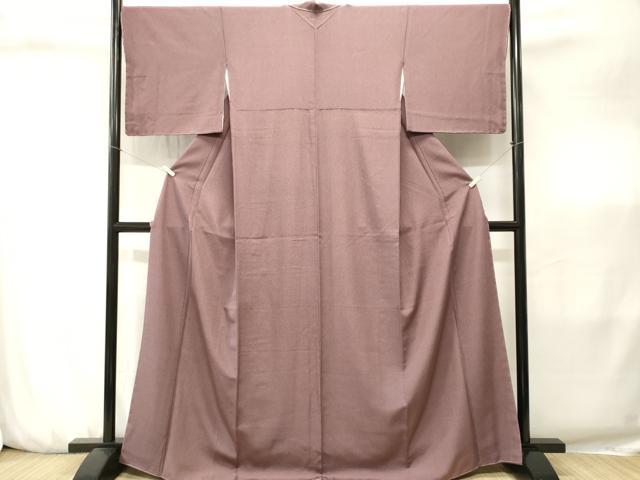 平和屋着物■江戸小紋　立分銅　反端付き　正絹　逸品　CABJ3230ev