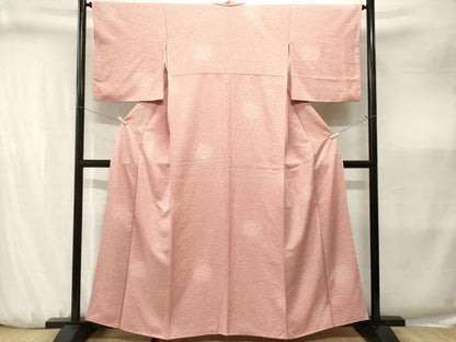 平和屋着物■上質な小紋　南天文　正絹　逸品　CABJ3235ev
