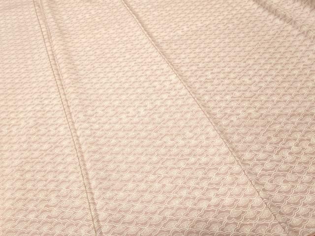 平和屋着物■上質な小紋　青海波花文　正絹　逸品　CABJ3254ev