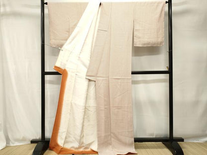 平和屋着物■上質な小紋　亀甲重ね文　正絹　逸品　CABJ3277ev