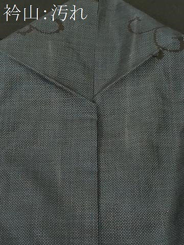 平和屋着物■本場大島紬　7マルキ　唐草文　正絹　逸品　CABJ3288ev
