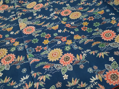 平和屋着物■上質な小紋　型染め　松竹梅御所解文　正絹　逸品　CABJ3292ev