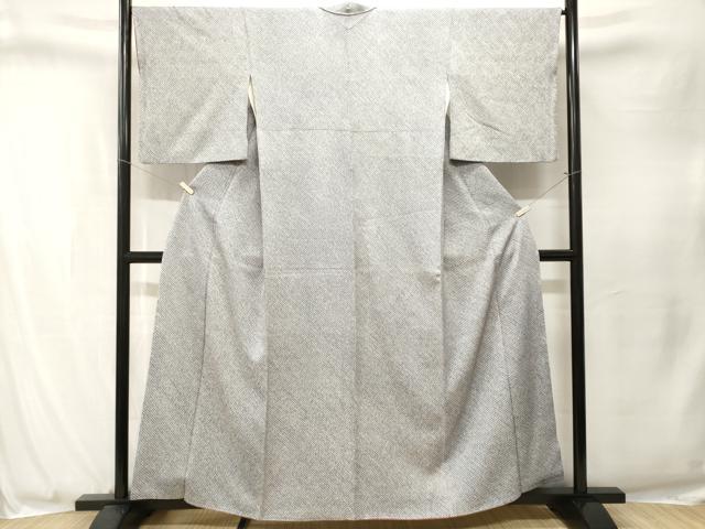 平和屋着物■大変加工の良い総絞り小紋　正絹　逸品　CABJ3297ev