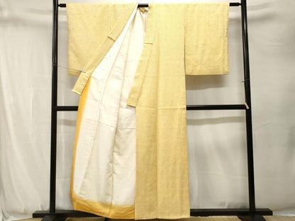 平和屋着物■大変加工の良い総絞り小紋　正絹　逸品　CABJ3306ev