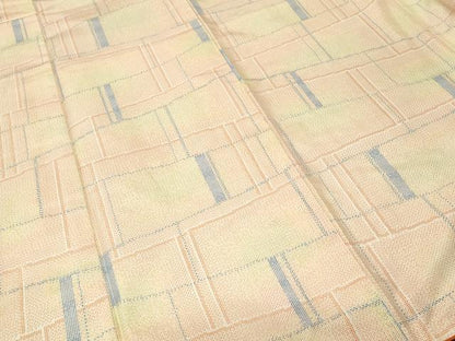 平和屋着物■本場大島紬　白大島　抽象文様　正絹　逸品　CABJ3323ev
