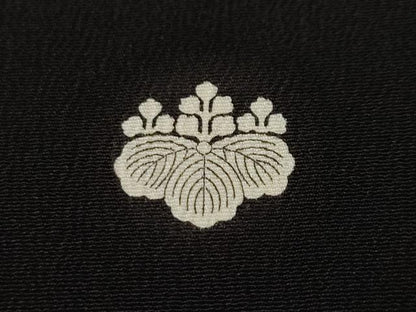 平和屋着物■豪華黒留袖　立波飛鶴文　金彩　正絹　逸品　CABJ3331ev