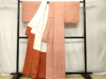 平和屋着物■江戸小紋　角通し　正絹　逸品　CABJ3339ev