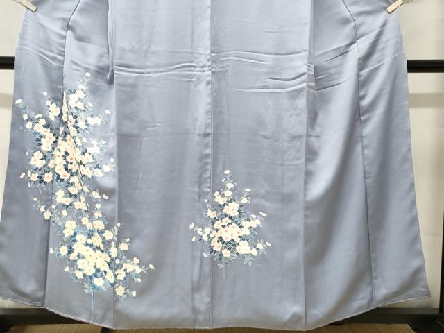 平和屋着物■訪問着　枝花文　正絹　逸品　CABJ3346ev