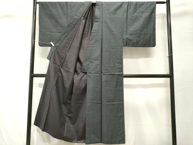 平和屋着物□男性 本場大島紬 80亀甲 総詰め 正絹 逸品 CABJ3347ev