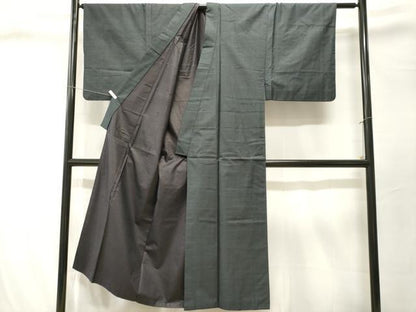 平和屋着物■男性　本場大島紬　８０亀甲　総詰め　正絹　逸品　CABJ3347ev
