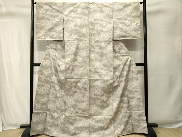 平和屋着物■上質な紬　風景文　三越扱い　正絹　逸品　CABJ3358ev