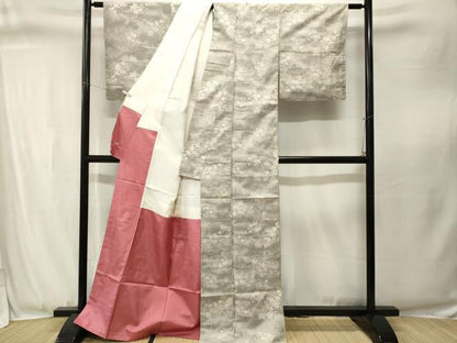 平和屋着物■上質な紬　風景文　三越扱い　正絹　逸品　CABJ3358ev