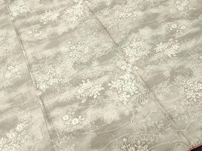 平和屋着物■上質な紬　風景文　三越扱い　正絹　逸品　CABJ3358ev