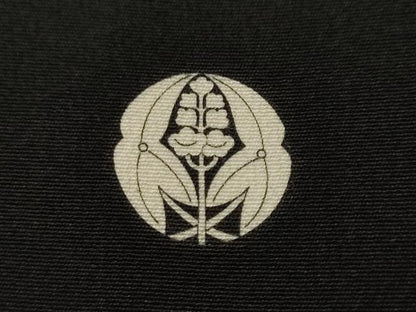 平和屋着物■豪華黒留袖　泰常　寿光織　鳳凰鬘帯花丸文　暈し染め　正絹　逸品　CABJ3359ev