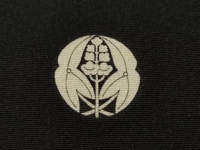 平和屋着物■豪華黒留袖　泰常　寿光織　鳳凰鬘帯花丸文　暈し染め　正絹　逸品　CABJ3359ev