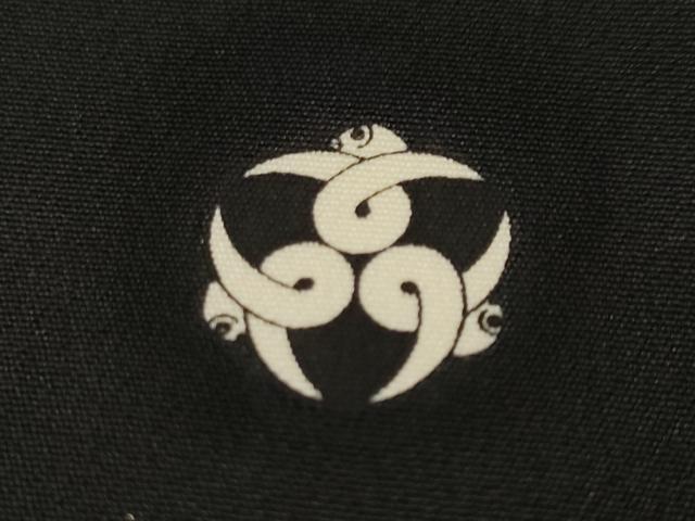 平和屋着物■豪華黒留袖　雪輪扇面松竹梅花文　金彩　正絹　逸品　CABJ3363ev