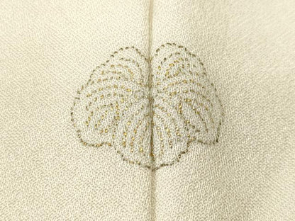 平和屋着物■訪問着　刺繍　風景文　正絹　逸品　CABJ3390ev