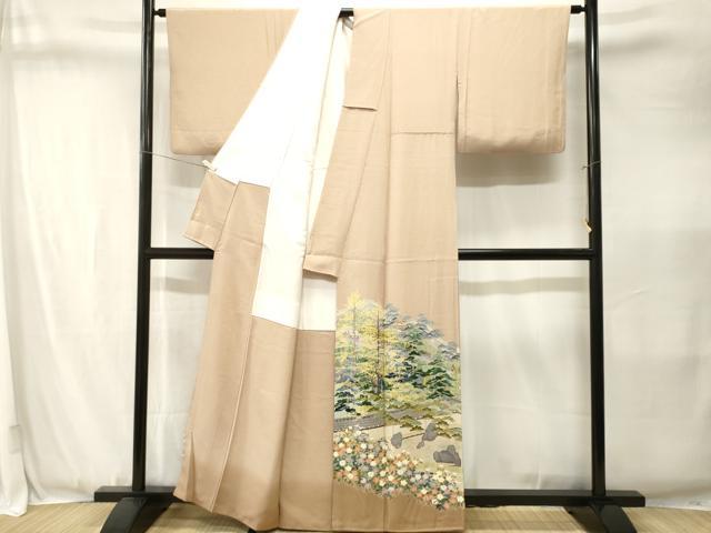 平和屋着物■豪華色留袖　作家物　風景文　暈し染め　正絹　逸品　CABJ3411ev