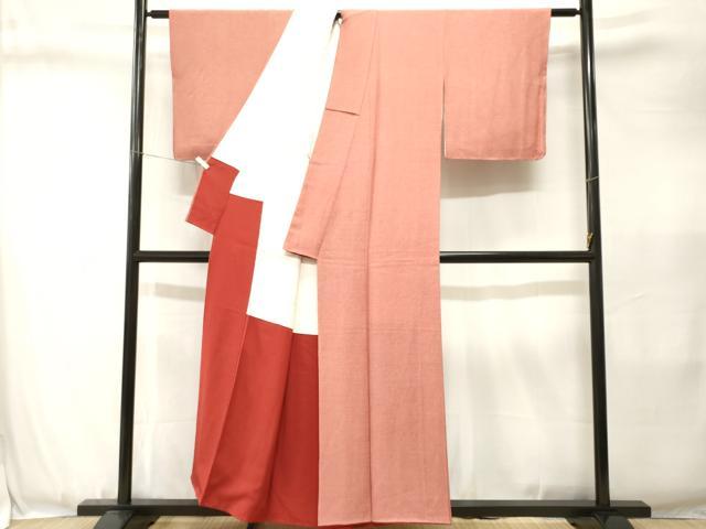 平和屋着物■江戸小紋　樋口実　角通し　正絹　逸品　CABJ3417ev