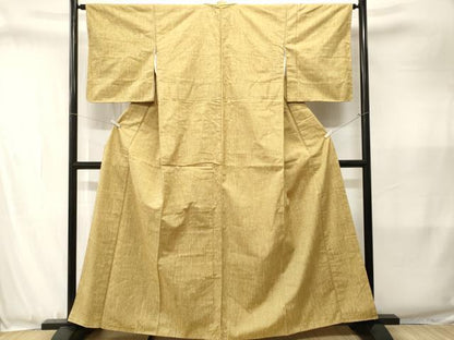 平和屋着物■上質な紬　霞文　正絹　逸品　CABJ3419ev