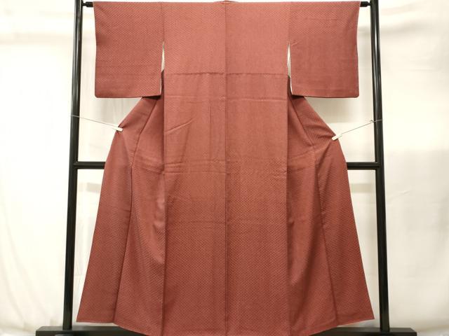平和屋着物■江戸小紋　鮫小紋柄　正絹　逸品　CABJ3460ev
