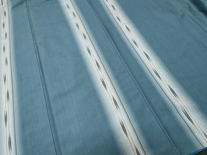 平和屋着物■上質な紬　矢羽間道　胴抜き仕立て　正絹　逸品　CABJ3482ev