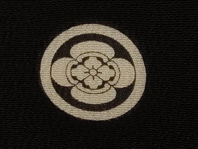 平和屋着物■豪華黒留袖　駒刺繍　萬寿染　立波御所解文　暈し染め　金彩　正絹　逸品　CABJ3485ev