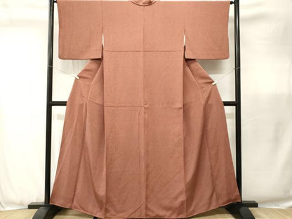 平和屋着物■上質な小紋　縞　正絹　逸品　CABJ3486ev