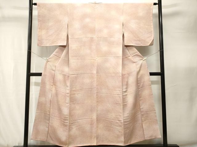 平和屋着物■上質な小紋　霞文　暈し染め　正絹　逸品　CABJ3488ev