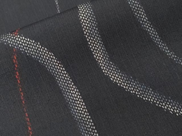 平和屋着物■上質な紬　抽象文　正絹　逸品　CABJ3519ev