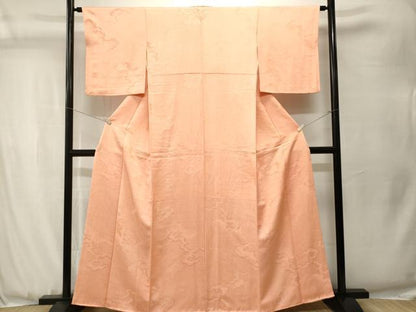 平和屋着物■上質な小紋　雲取り霞文　正絹　逸品　CABJ3528ev