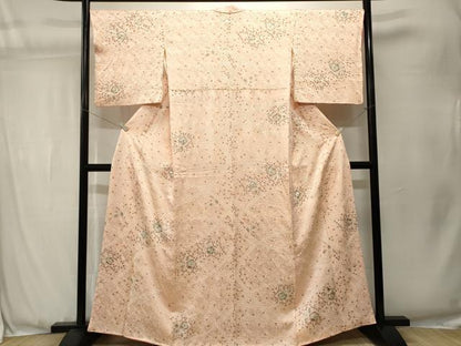 平和屋着物■上質な小紋　絞り　辻が花　正絹　逸品　CABJ3552ev
