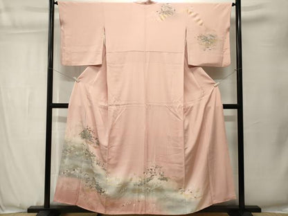 平和屋着物■訪問着　御所解文　金彩　正絹　逸品　CABJ3556ev
